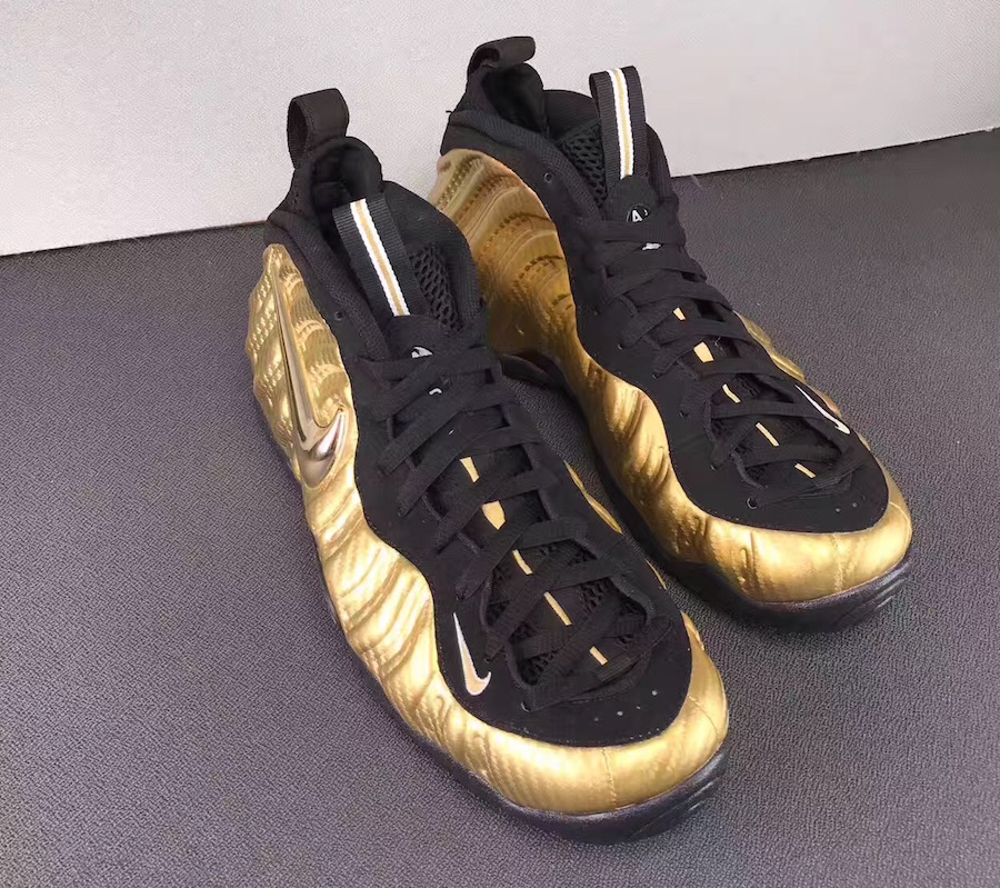 你有一双黄金战靴airfoampositeprometallicgold待领取